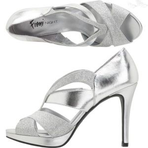 Fioni Night Silver Heels